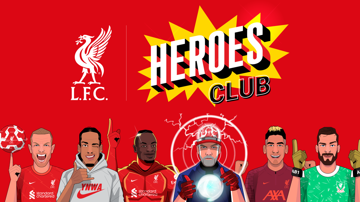 Liverpool Lança Coleção de NFT LFC Heros Club