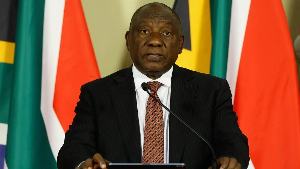 Cyril Ramaphosa - Presidente da A?frica do Sul