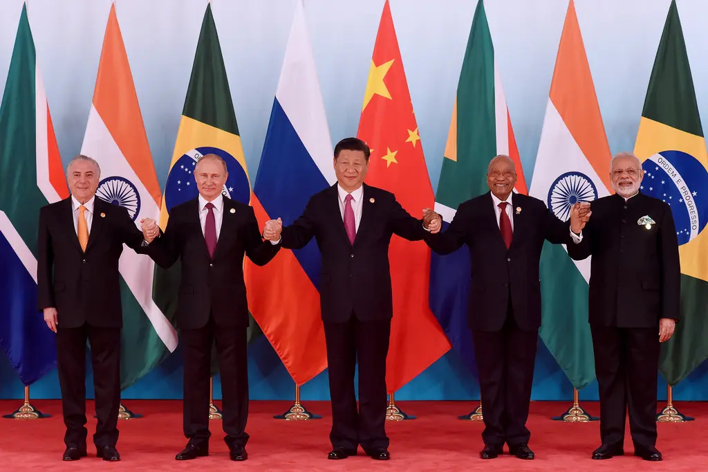 Líderes do BRICS