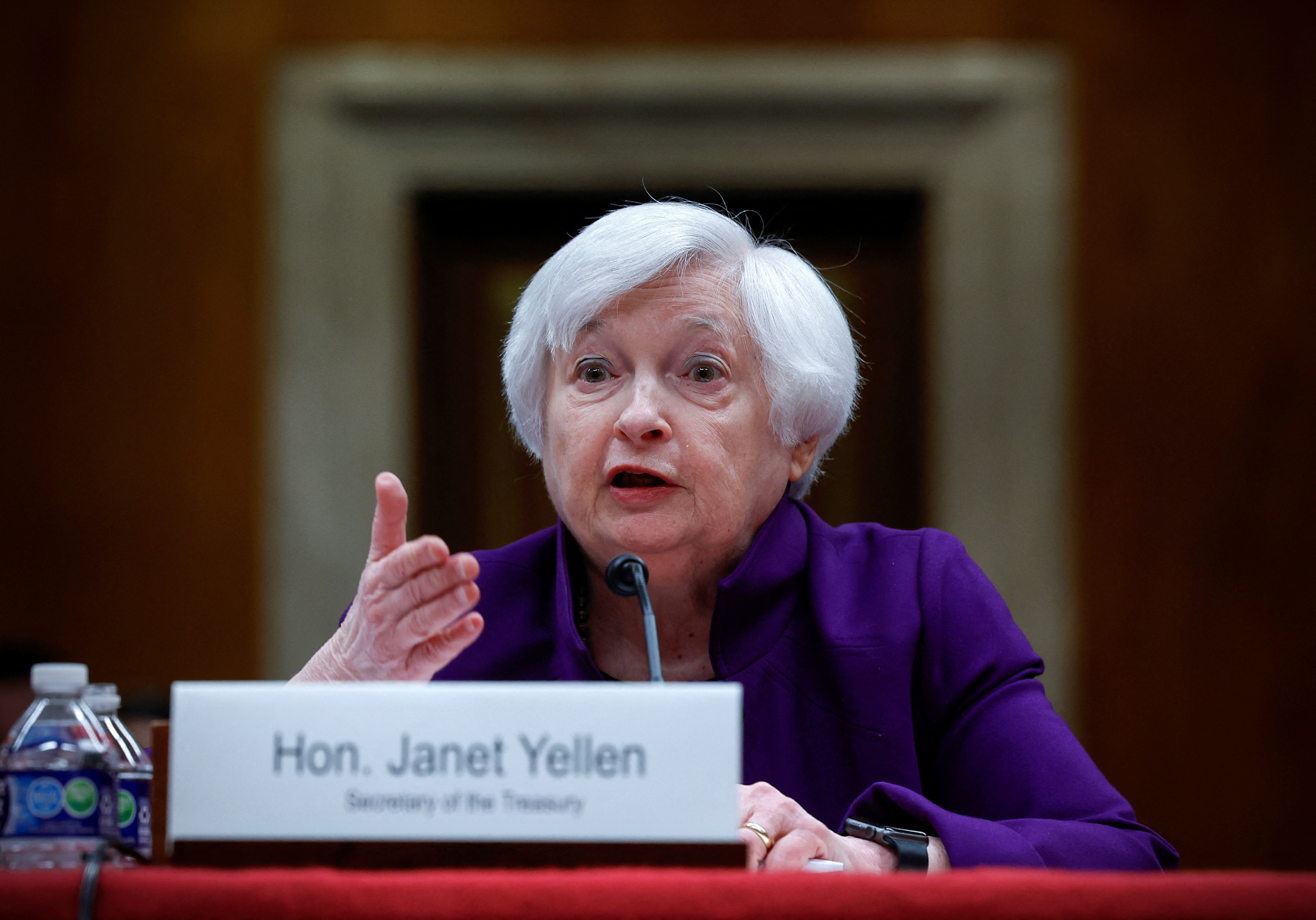 Janet Yellen - Secretária do Estado dos EUA. Fonte: Reuters